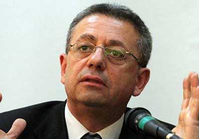 الدكتور مصطفى البرغوثى عضو المجلس التشريعى والأمين العام لحركة المبادرة الوطنية الفلسطينية 